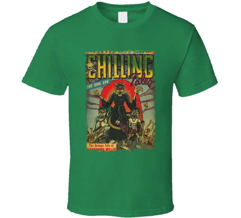 Chilling Tales The Evil Eye Comic T Shirt Chilling Tales The Evil Eye Comic T Shirt