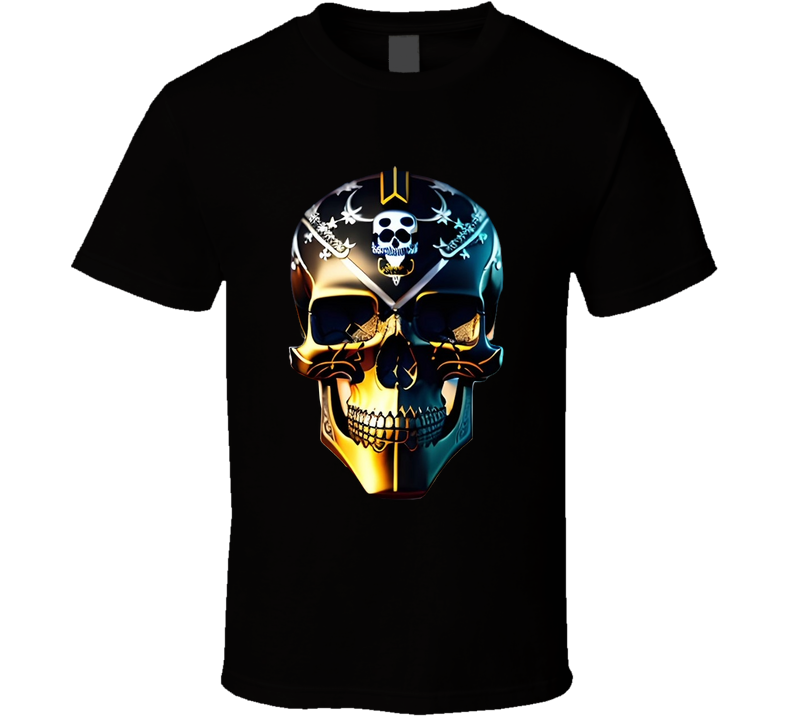 Golden Skull T Shirt Golden Skull T Shirt