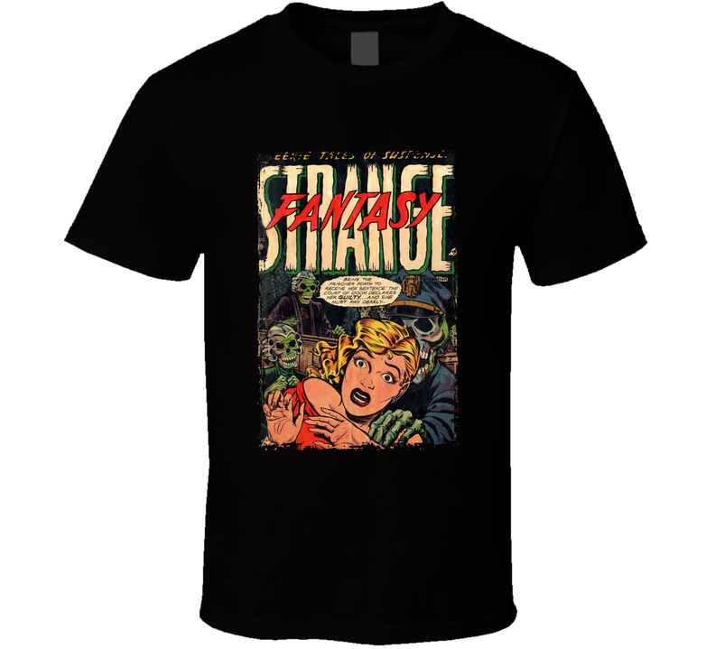 Strange Fantasy Comic T Shirt Strange Fantasy Comic T Shirt