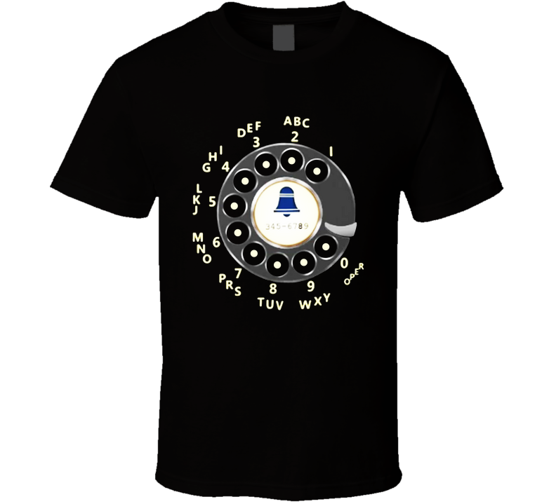 Rotary Dial Telephone T Shirt Rotary Dial Telephone T Shirt