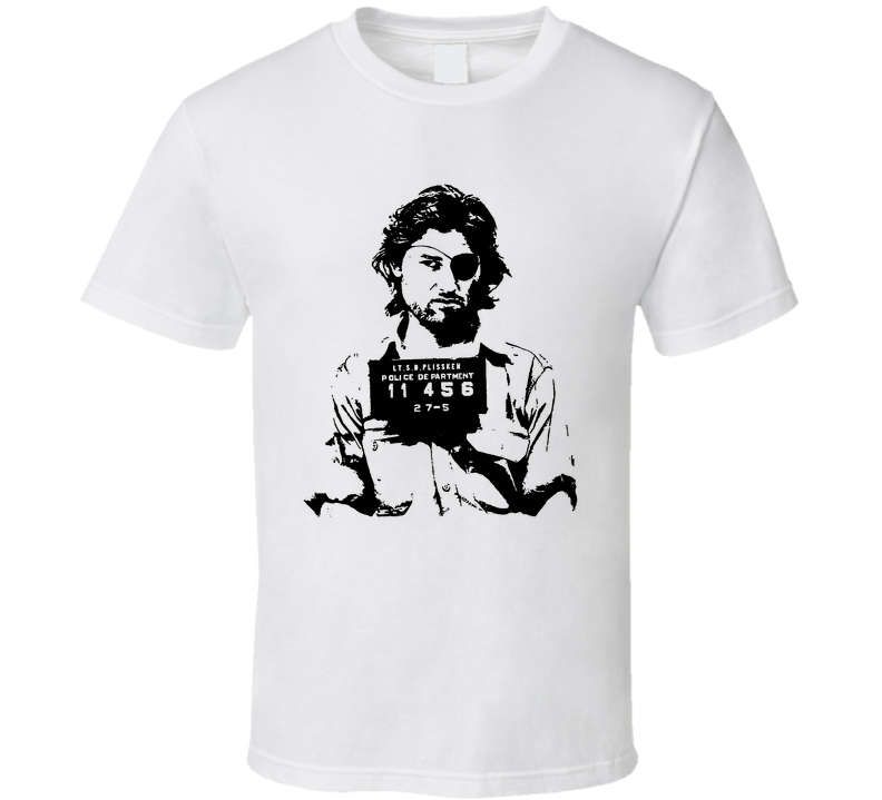 Escape From New York Kurt Russell Mugshot Movie Fan T Shirt Escape From New York Kurt Russell Mugshot Movie Fan T Shirt