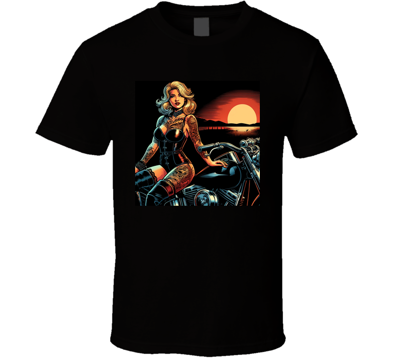 Biker Girl 4 Collection Motorcyle Freedom Open Road T Shirt Biker Girl 4 Collection Motorcyle Freedom Open Road T Shirt