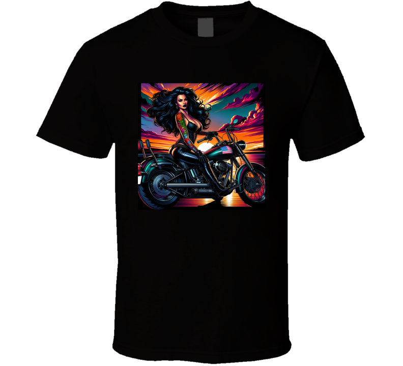 Biker Girl 8 Collection Motorcyle Freedom Open Road T Shirt Biker Girl 8 Collection Motorcyle Freedom Open Road T Shirt