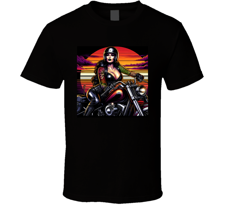Biker Girl 10 Collection Motorcyle Freedom Open Road T Shirt Biker Girl 10 Collection Motorcyle Freedom Open Road T Shirt