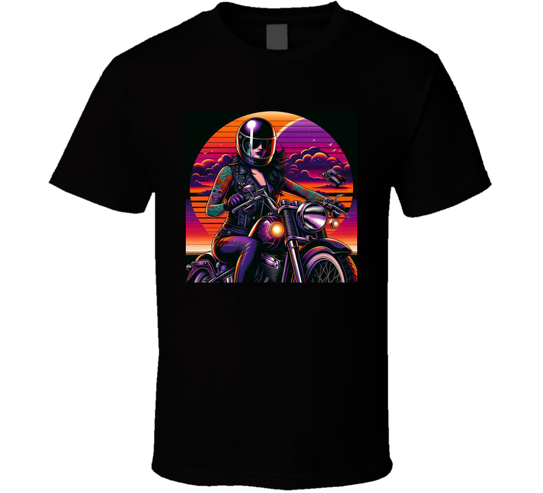 Biker Girl 9 Collection Motorcyle Freedom Open Road T Shirt Biker Girl 9 Collection Motorcyle Freedom Open Road T Shirt