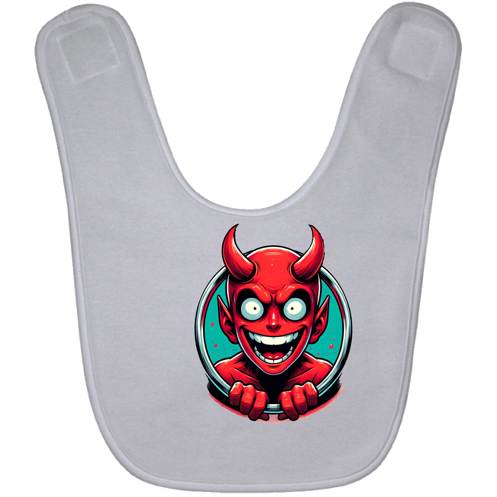 Son Of Satan Spawn Of The Devil Funny Parody Crewneck Sweatshirt Baby Bib Son Of Satan Spawn Of The Devil Funny Parody Crewneck Sweatshirt Baby Bib