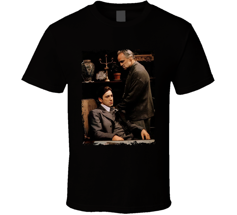 The Godfather Pacino Brando Movie Fan T Shirt The Godfather Pacino Brando Movie Fan T Shirt
