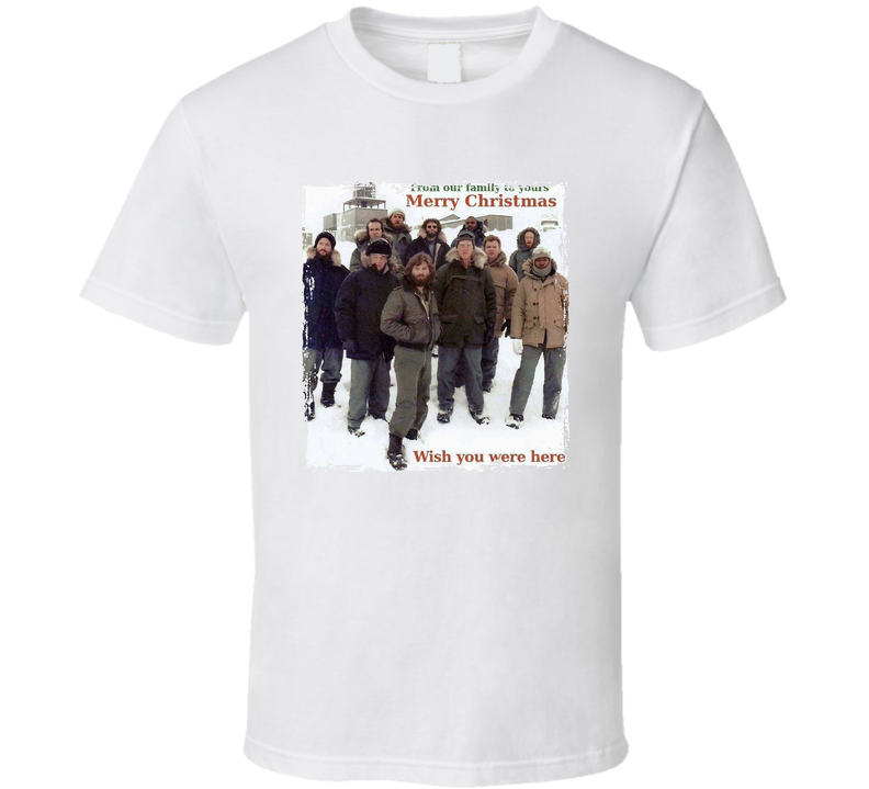 The Thing Merry Christmas Wish You Were Here Movie Fan T Shirt The Thing Merry Christmas Wish You Were Here Movie Fan T Shirt
