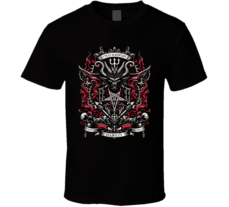 Uncle Screwtape Devil Lucifer T Shirt Uncle Screwtape Devil Lucifer T Shirt
