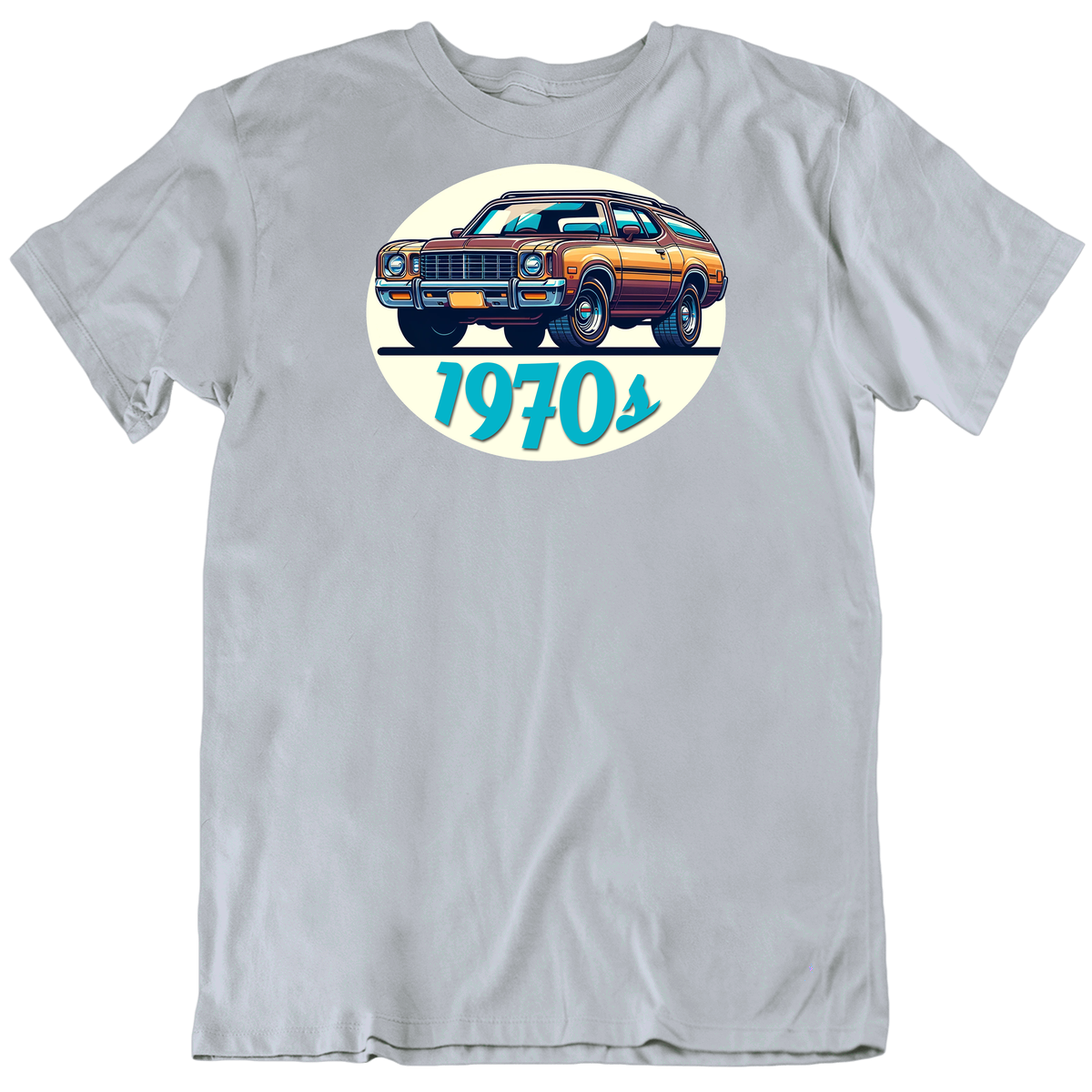1970s Car Fan Station Wagon Groovy T Shirt 1970s Car Fan Station Wagon Groovy T Shirt