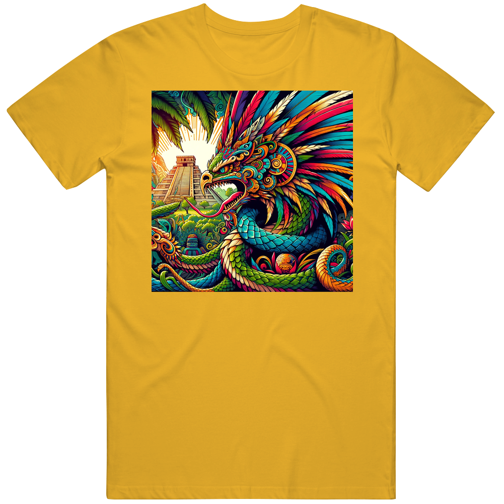 Quetzalcoatl Aztec God Mayan T Shirt Quetzalcoatl Aztec God Mayan T Shirt