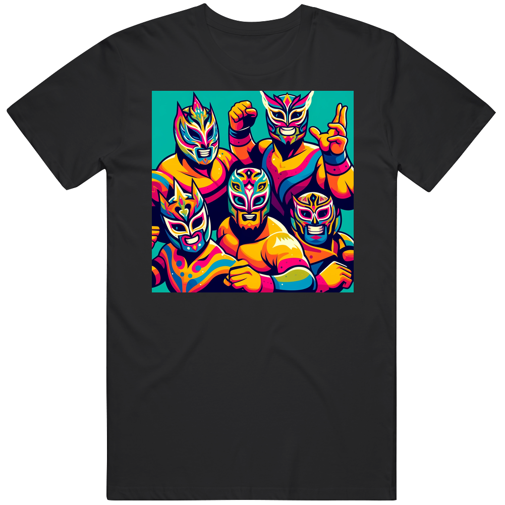 Lucha Libre Wrestlers Mexico T Shirt Lucha Libre Wrestlers Mexico T Shirt