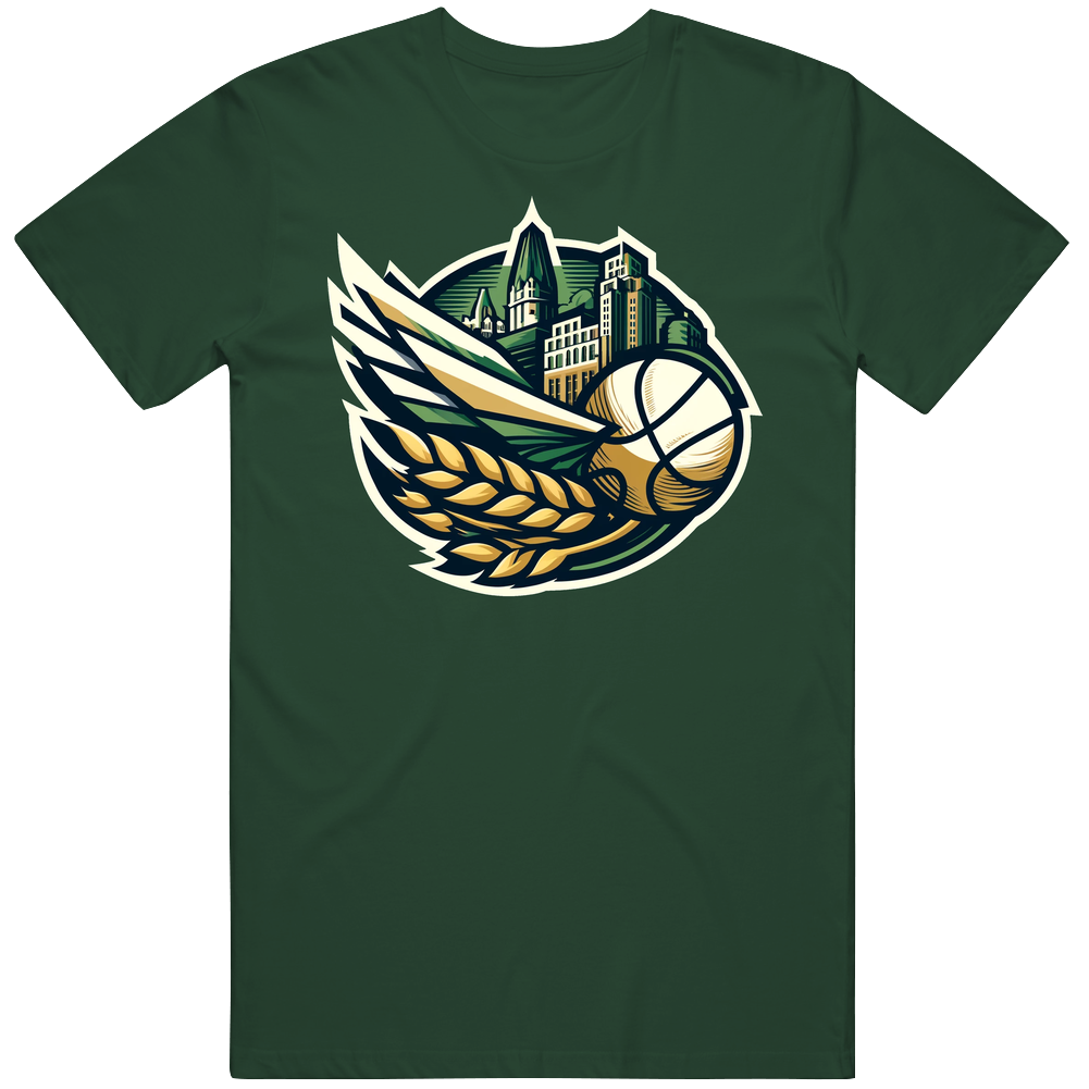 Milwaukee Basketball Logo Fan T Shirt Milwaukee Basketball Logo Fan T Shirt