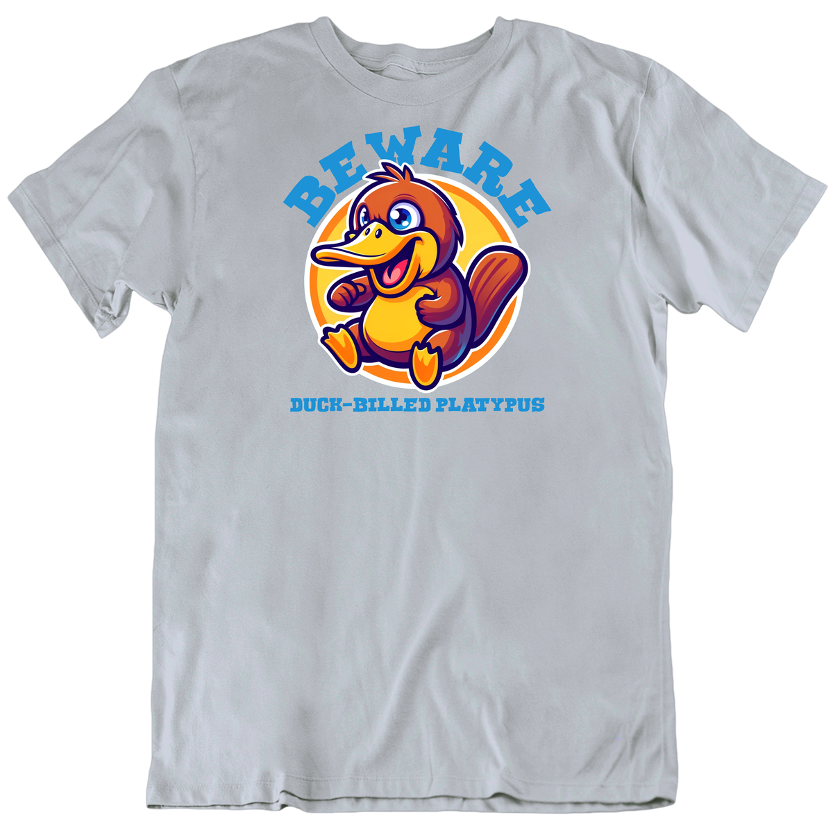 Beware Duck Billed Platypus Australian Semiaquatic Mammal T Shirt Beware Duck Billed Platypus Australian Semiaquatic Mammal T Shirt