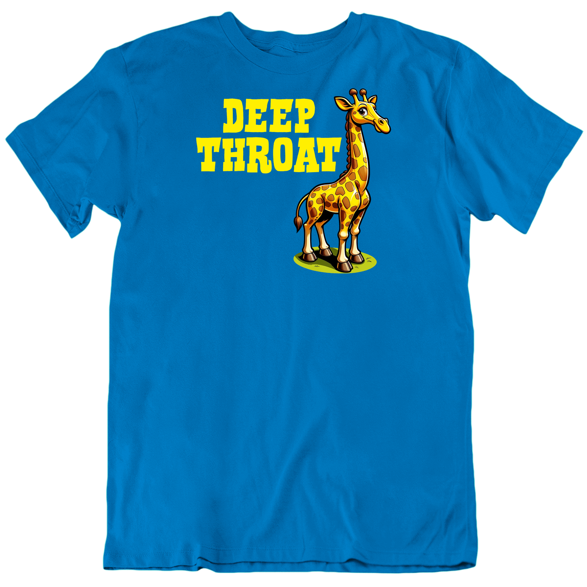 Deep Throat Funny Giraffe Parody T Shirt Deep Throat Funny Giraffe Parody T Shirt