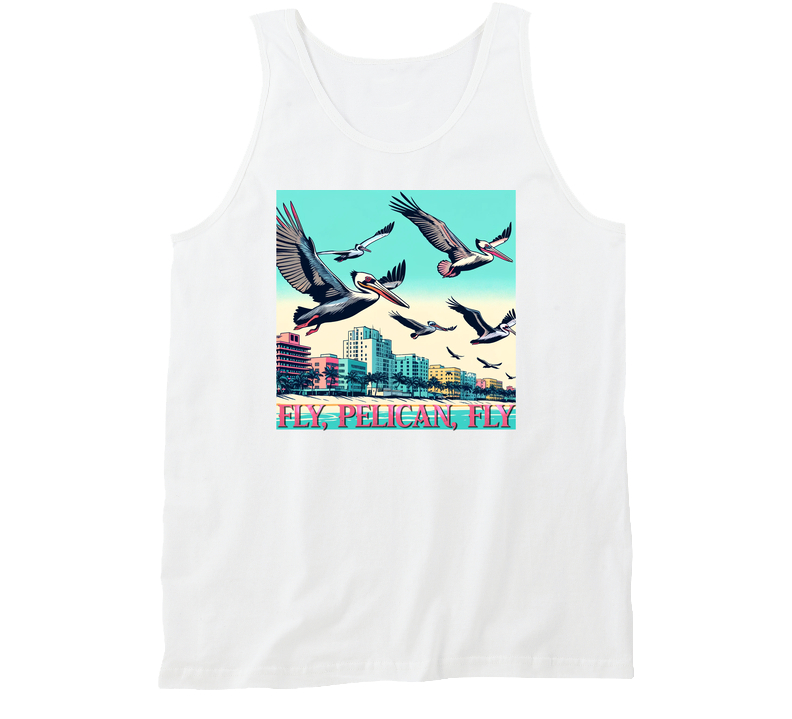 Fly Pelican Fly Montana Miami Beach Baby Tanktop Fly Pelican Fly Montana Miami Beach Baby Tanktop