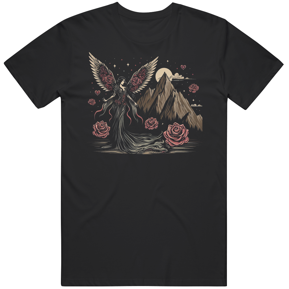Fairy Mountains Fantasy Roses Love Imagine T Shirt Fairy Mountains Fantasy Roses Love Imagine T Shirt