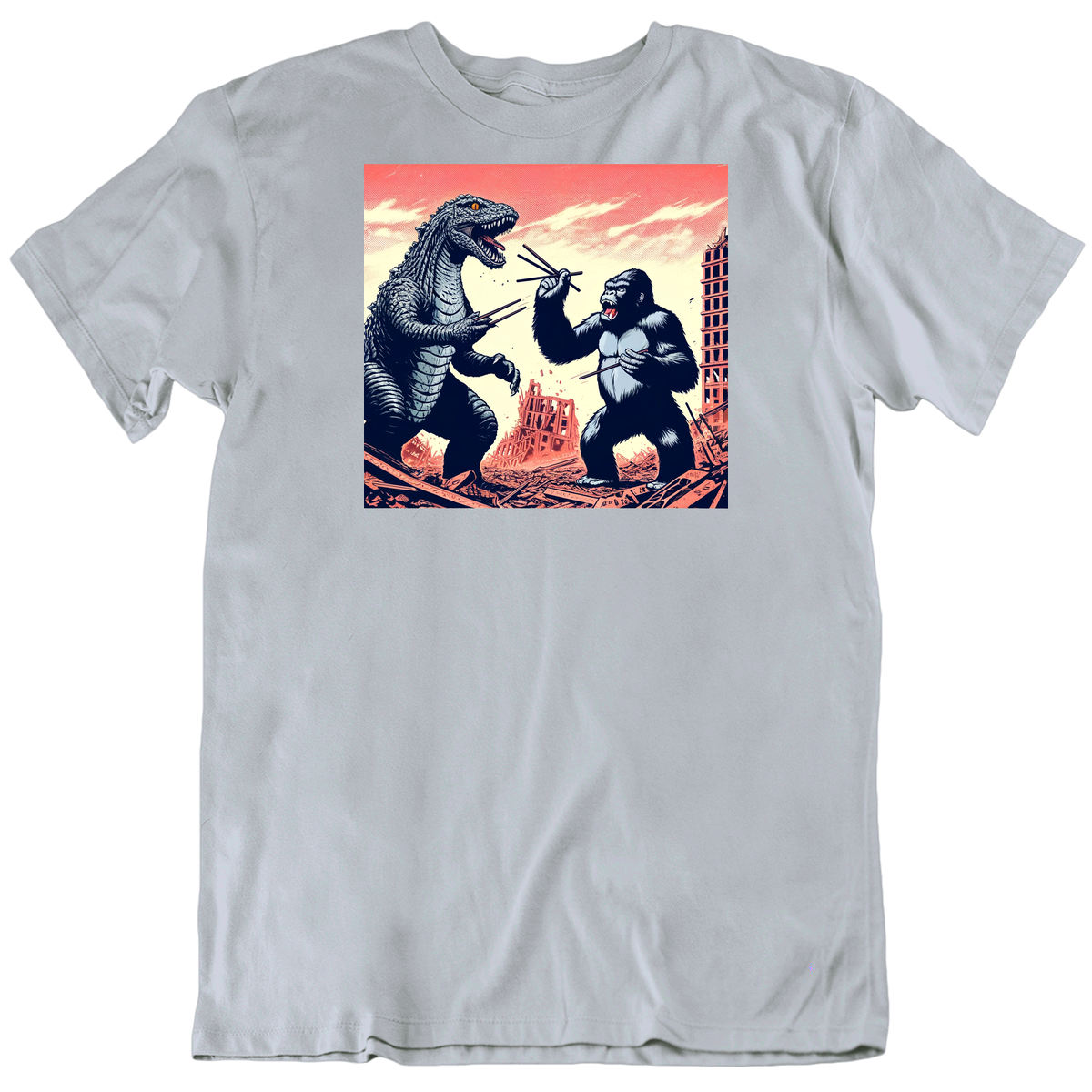 God Teashes King Chopsticks Parody Funny Fantasy T Shirt God Teashes King Chopsticks Parody Funny Fantasy T Shirt
