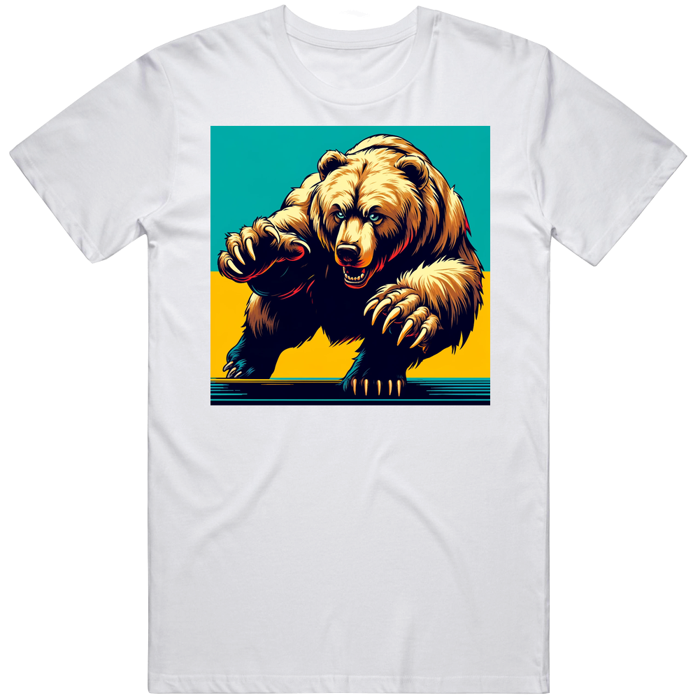 Grizzly Bear Predator Animal T Shirt Grizzly Bear Predator Animal T Shirt