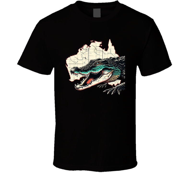 Salt Water Crocodile Aussie Australia Apex Predator T Shirt Salt Water Crocodile Aussie Australia Apex Predator T Shirt