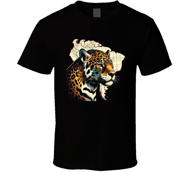 Jaguar South American Apex Predator T Shirt Jaguar South American Apex Predator T Shirt