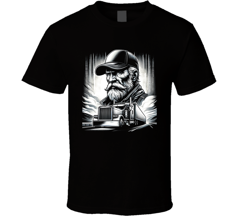 Truck Driver Trucker Long Hauler Job Road Life T Shirt Truck Driver Trucker Long Hauler Job Road Life T Shirt
