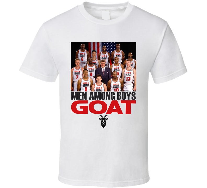 Dream Team 1992 Basketball Team Goat T Shirt Dream Team 1992 Basketball Team Goat T Shirt