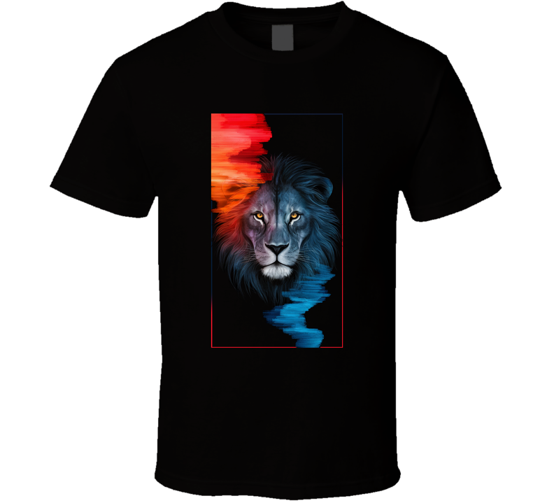 Neo Lion Animal T Shirt Neo Lion Animal T Shirt