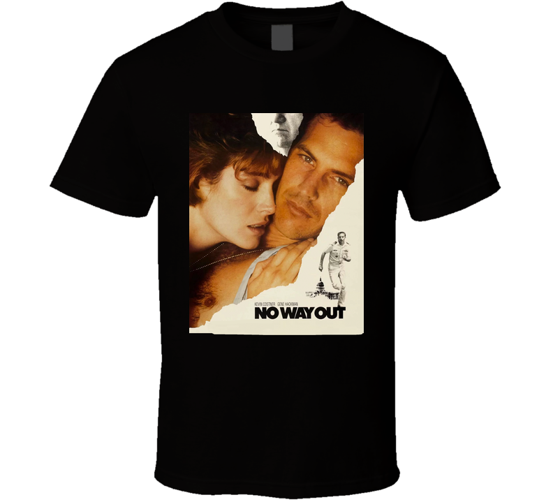 No Way Out Kevin Costner Gene Hackman Movie 80s T Shirt No Way Out Kevin Costner Gene Hackman Movie 80s T Shirt