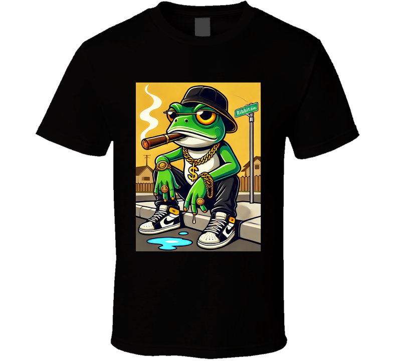 Funny Frog Og Hip Hop Rap T Shirt Funny Frog Og Hip Hop Rap T Shirt