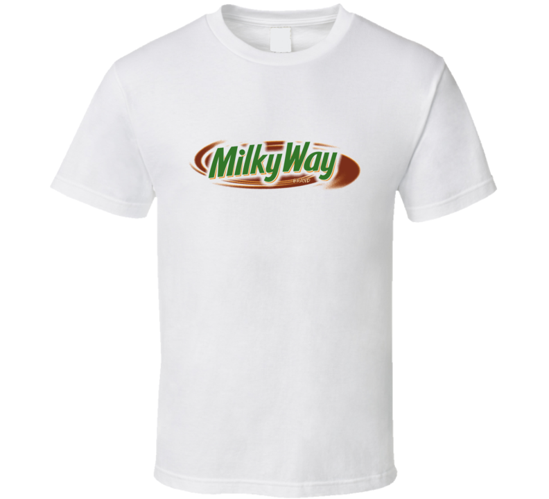Milky Way Chocholate Candy Bar Food T Shirt Milky Way Chocholate Candy Bar Food T Shirt