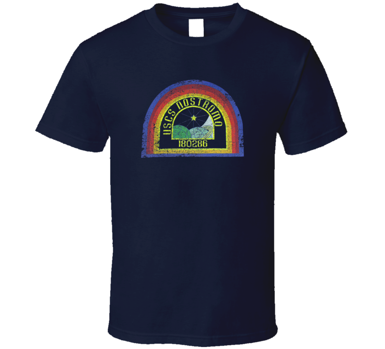 Aliens USCS Nostromo 180924609 Rainbow Movie Fans Only T Shirt Aliens USCS Nostromo 180924609 Rainbow Movie Fans Only T Shirt