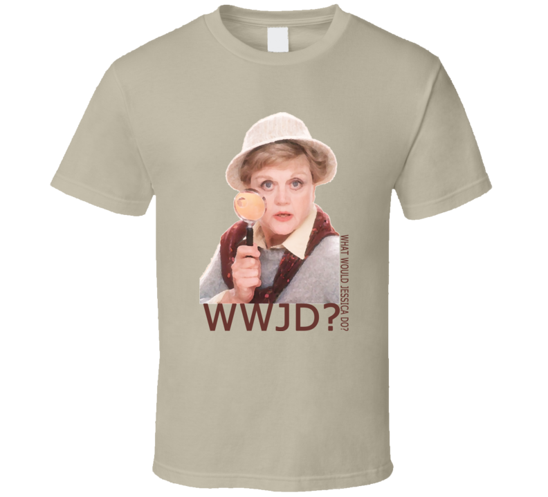 Murder She Wrote Fan WWJD Jessica TV T Shirt