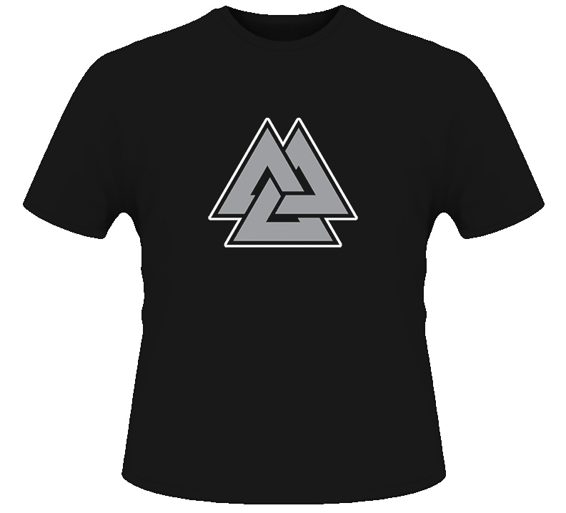 Viking Valknut Symbol Of Norse Viking Warriors T Shirt Viking Valknut Symbol Of Norse Viking Warriors T Shirt