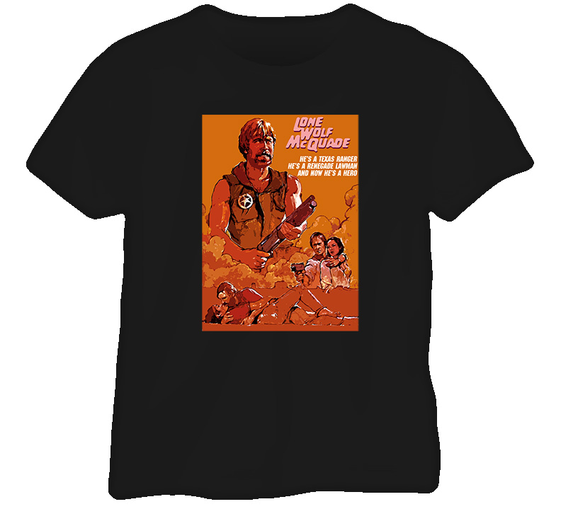Lone Wolf Mcquade Chuck Norris Martial Arts T Shirt Lone Wolf Mcquade Chuck Norris Martial Arts T Shirt
