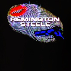 Remington Steele Brosnan TV show 80s comedy Detective T shirt 09510