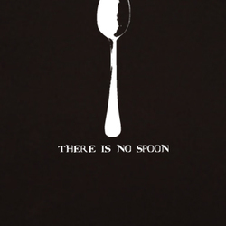 There is no Spoon Matrix Keanu Reeves movie T shirt 09513