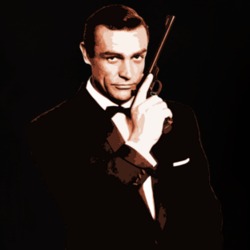 James Bond Ian Fleming 007 film T shirt 09521