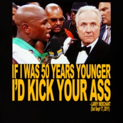 Larry Merchant Boxing funny If I was 50 years younger t shirt 09556