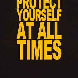 Protect Yourself at all times Boxing MMA Sports t shirt 09557