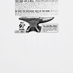 Acme Anvil ad funny vintage t shirt 09571