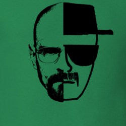 Walter White Heisenberg Breaking Bad tv irish green t shirt 09594NPT