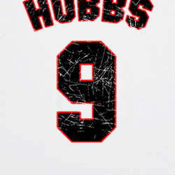 Hobbs 9 The Natural Redford baseball movie white t shirt 09601