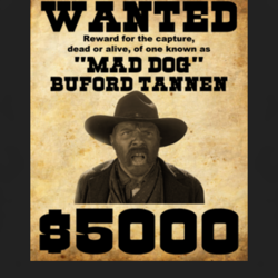 Buford Mad Dog Tannen Back To The Future 3 Funny Movie 1000339