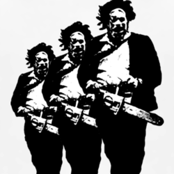 The Texas Chainsaw Massacre Leatherface Original Movie T shirt 1000449
