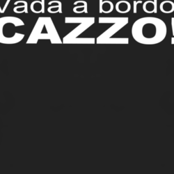 Vada A Bordo, Cazzo Italian Board Dammit Black T Shirt T shirt 1000660