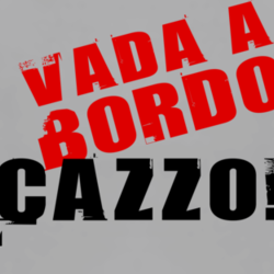 Vada A Bordo, Cazzo Italian Funny Dammit Grey T Shirt T shirt 1000661