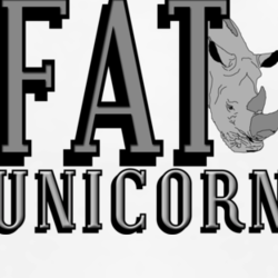 Fat Unicorn Funny Rhino T Shirt T shirt 1000887