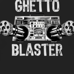 Ghetto Blaster Funny Music Rock Rap Punk T shirt 1001140