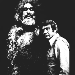 Six Million Dollar Man Sasquatch Bigfoot 70s Tv T shirt 1001182